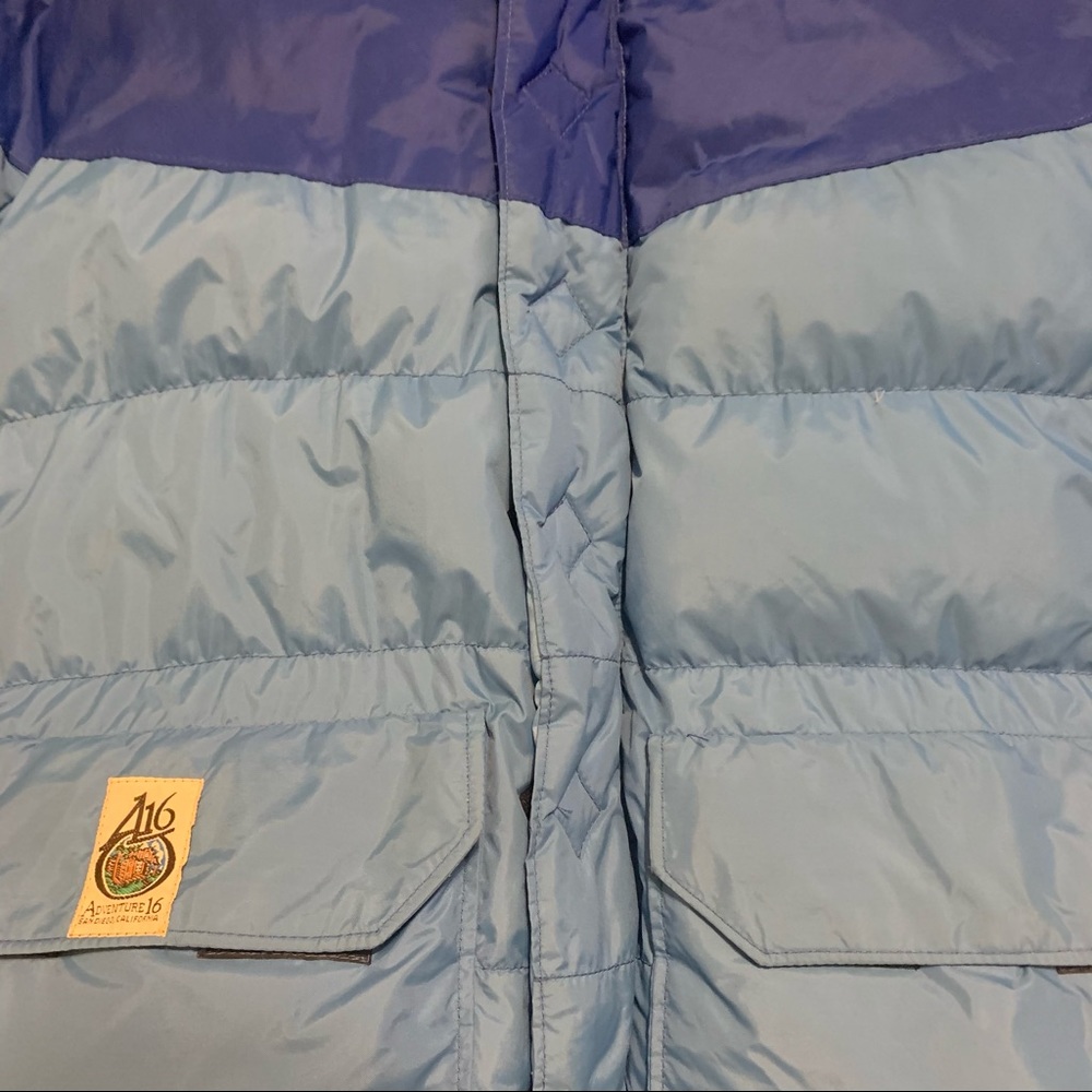 Vintage A16 GORETEX Goose Down Puffer Coat Sz S - Picture 2 of 10